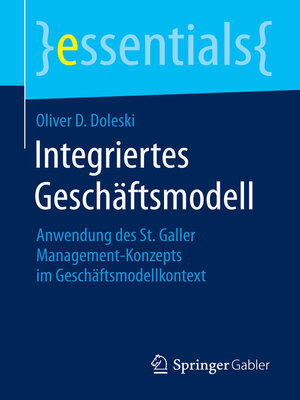 cover image of Integriertes Geschäftsmodell